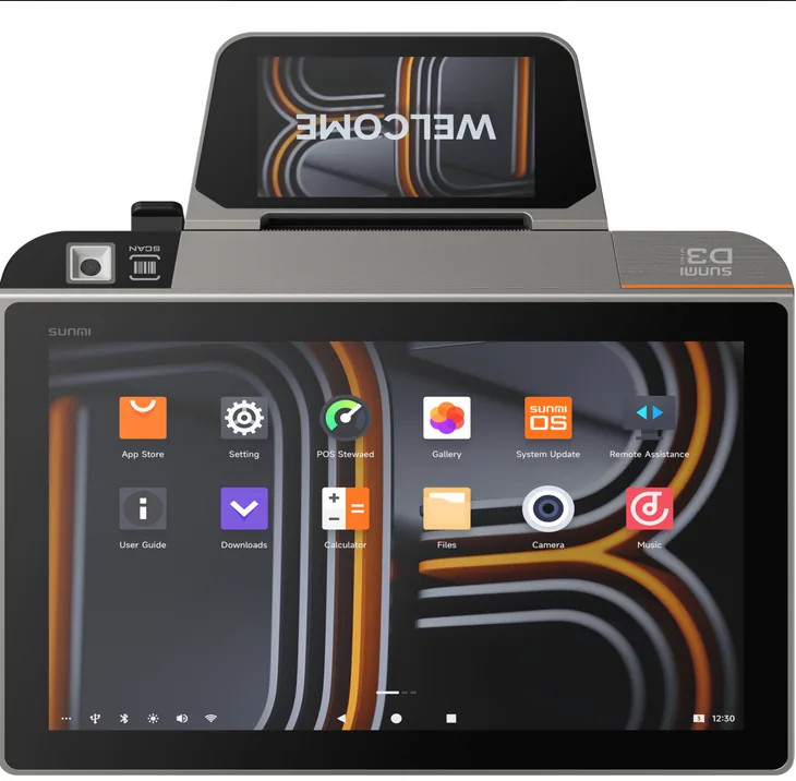 pxpos NEO – kompakte Tischkasse mit Kundendisplay